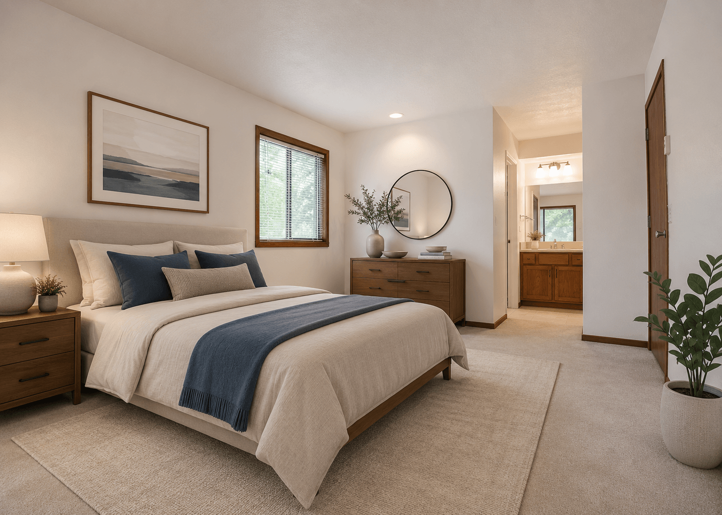 Spacious Bedrooms